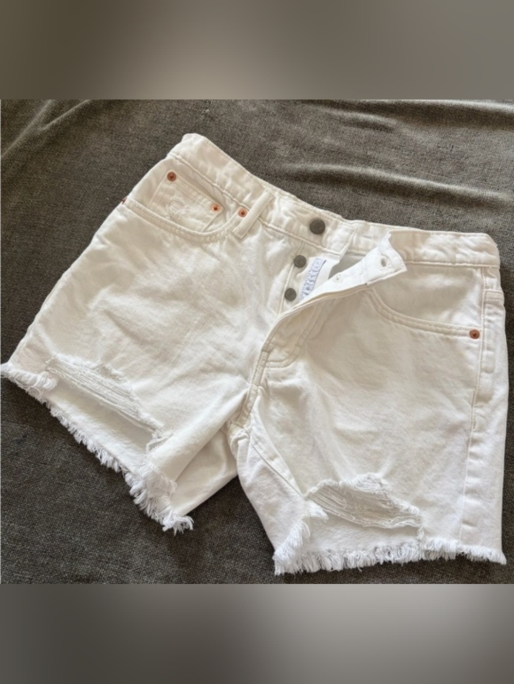 Lucky Brand Women's White Jeans Size 4/27